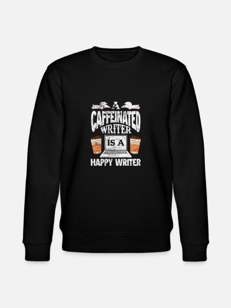 Coffee writer - Stanley/Stella CHANGER Unisex Organic Sweatshirt - black