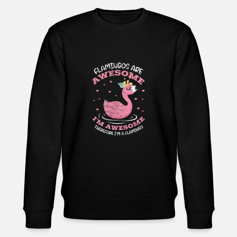 Flamant - Sweat bio CHANGER Stanley/Stella Unisexe - noir