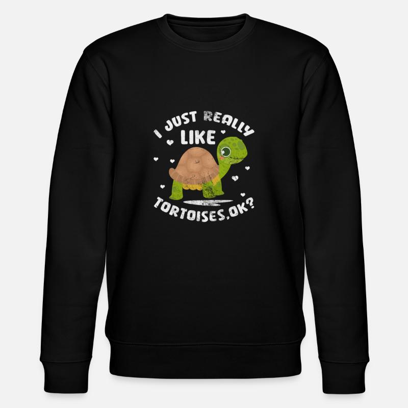Tortue - Sweat bio CHANGER Stanley/Stella Unisexe - noir
