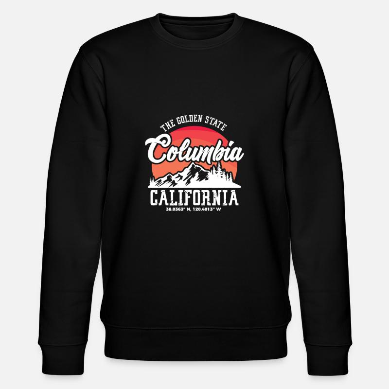 Columbia California - Stanley/Stella CHANGER Unisex Organic Sweatshirt - black
