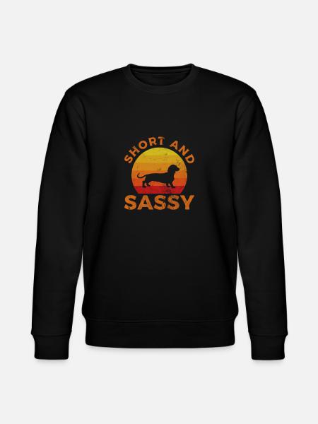 Dachshund - Stanley/Stella CHANGER Unisex Organic Sweatshirt - black
