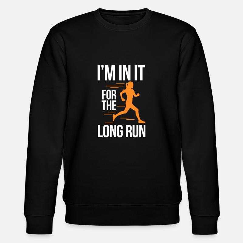 Courir - Sweat bio CHANGER Stanley/Stella Unisexe - noir