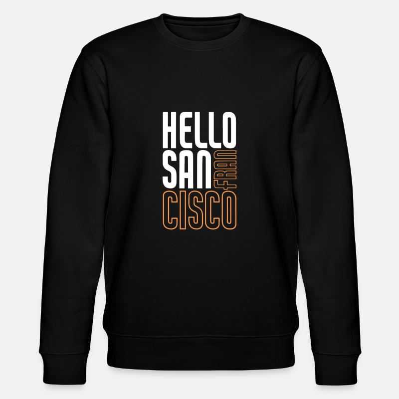 San Francisco - Stanley/Stella CHANGER Unisex Organic Sweatshirt - black