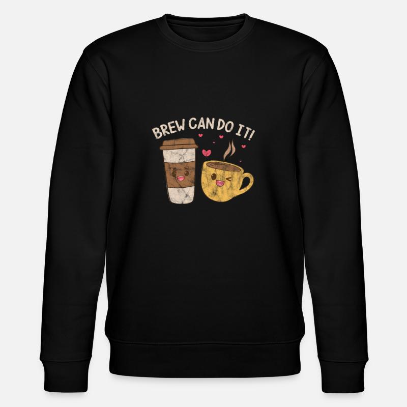 Café - Sweat bio CHANGER Stanley/Stella Unisexe - noir