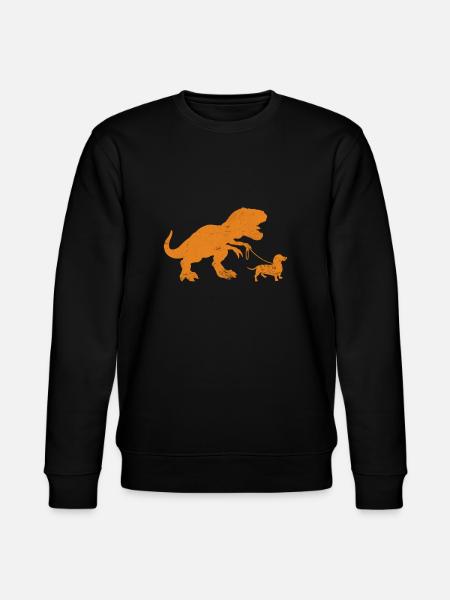 Teckel T-Rex - Sweat bio CHANGER Stanley/Stella Unisexe - noir