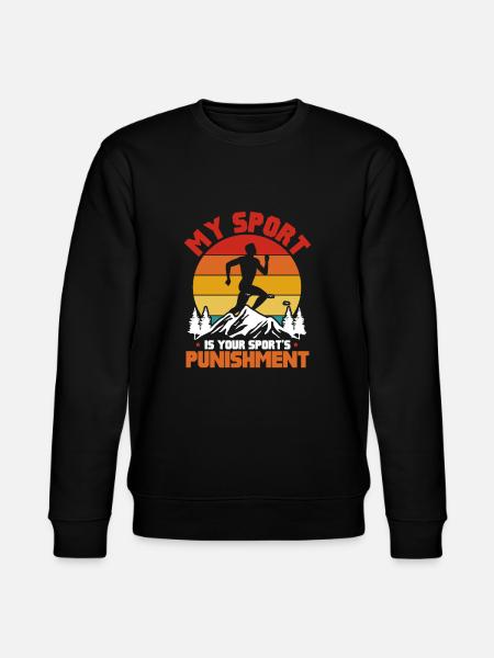 Run - Stanley/Stella CHANGER Unisex Organic Sweatshirt - black
