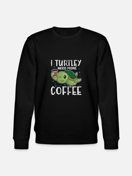 Turtle - Stanley/Stella CHANGER Unisex Organic Sweatshirt - black