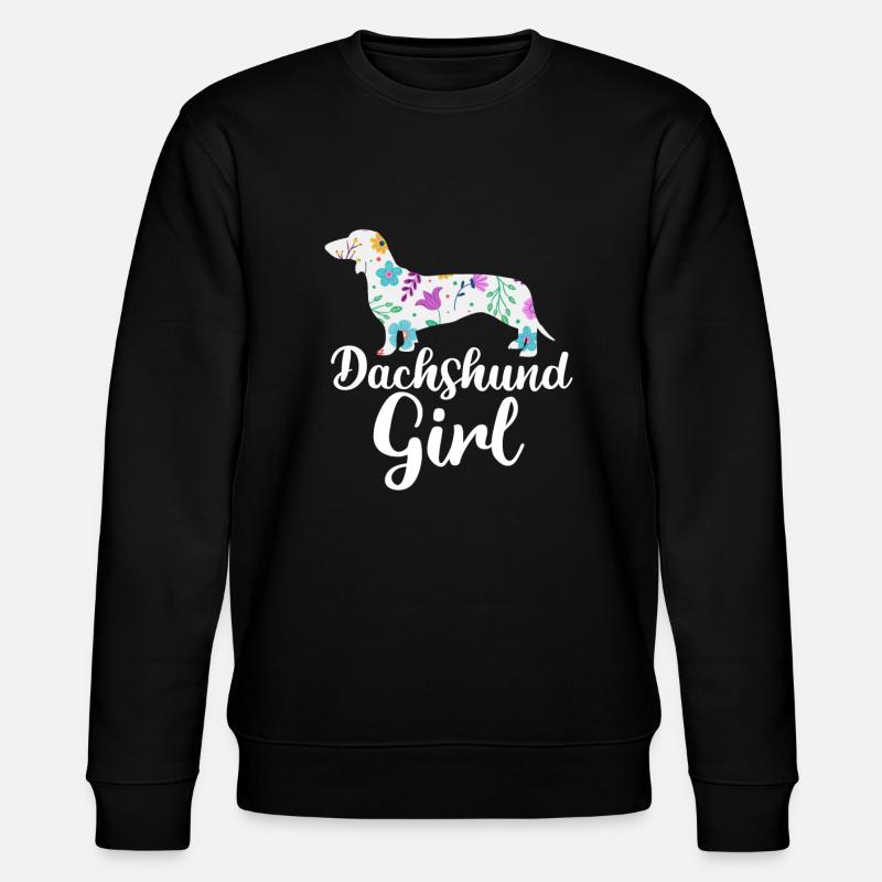 Teckel Fille - Sweat bio CHANGER Stanley/Stella Unisexe - noir