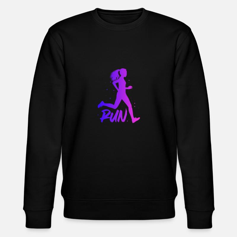 Courir - Sweat bio CHANGER Stanley/Stella Unisexe - noir