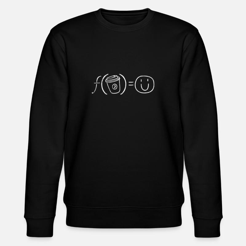 Coffee - Stanley/Stella CHANGER Unisex Organic Sweatshirt - black