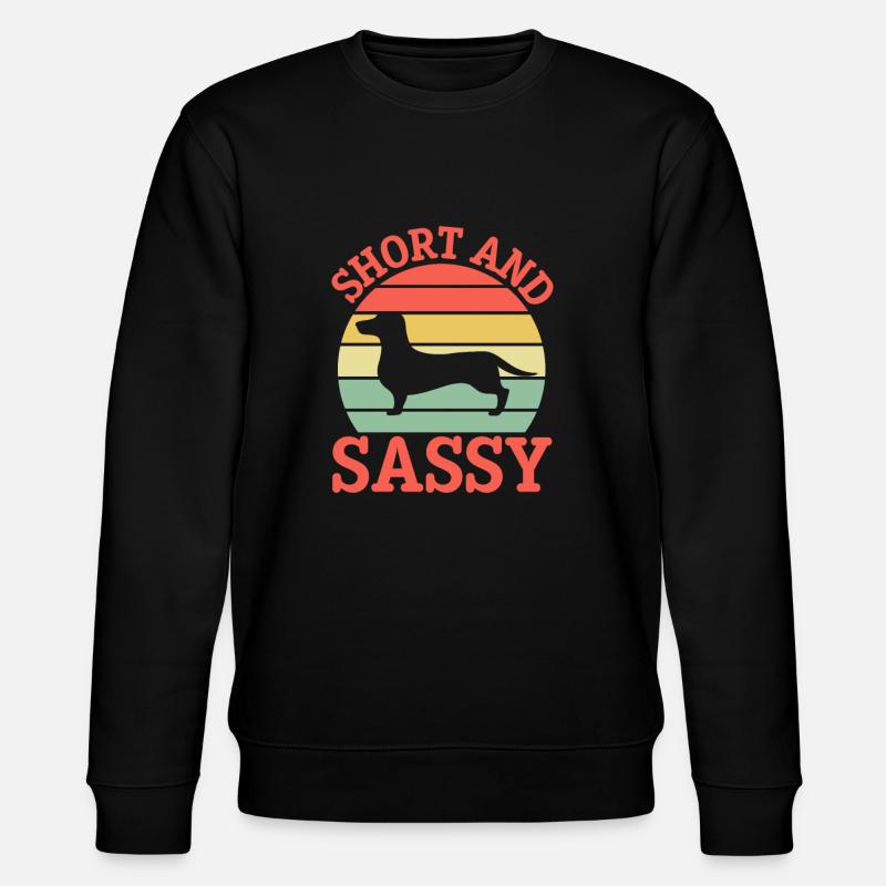 Teckel - Sweat bio CHANGER Stanley/Stella Unisexe - noir