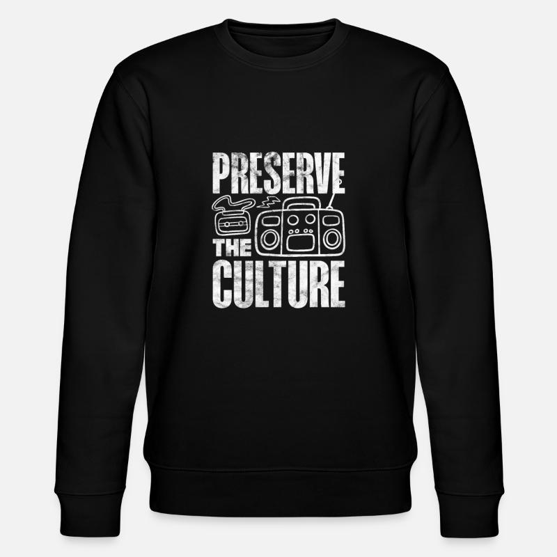 Hip Hop - Stanley/Stella Unisex Bio-Sweatshirt CHANGER  - Schwarz