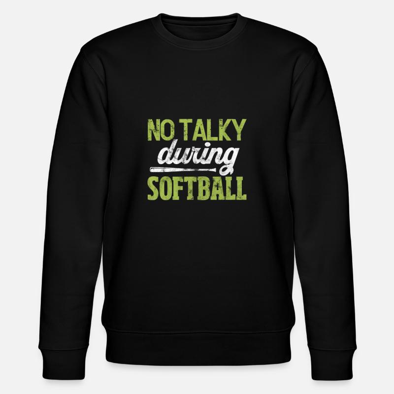 Softball - Stanley/Stella Unisex Bio-Sweatshirt CHANGER  - Schwarz