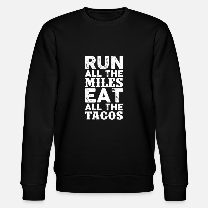 Run - Stanley/Stella CHANGER Unisex Organic Sweatshirt - black
