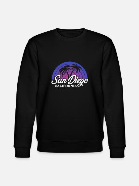 San Diego - Stanley/Stella CHANGER Unisex Organic Sweatshirt - black