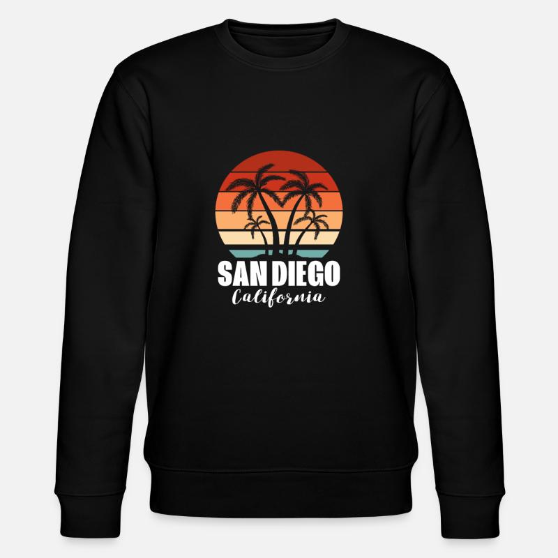 San Diego - Stanley/Stella Unisex Bio-Sweatshirt CHANGER - Schwarz