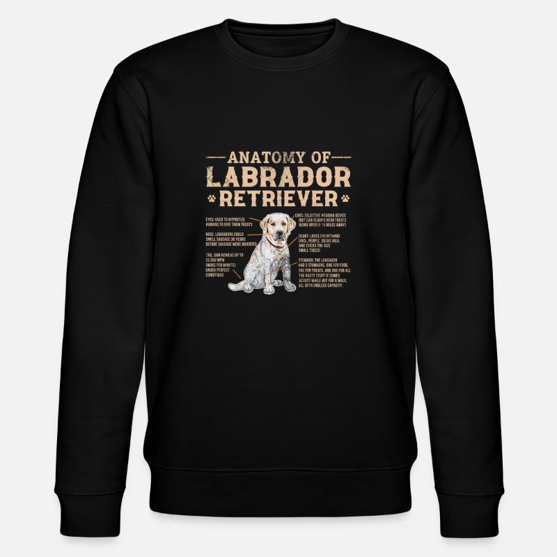 Labrador - Sweat bio CHANGER Stanley/Stella Unisexe - noir
