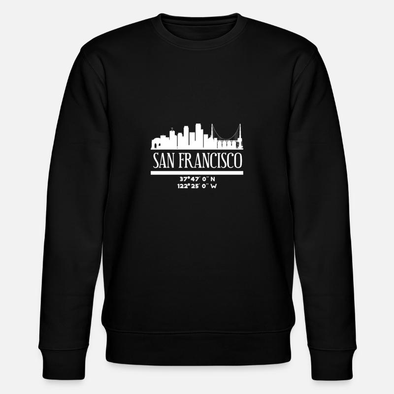 San Francisco - Sweat bio CHANGER Stanley/Stella Unisexe - noir