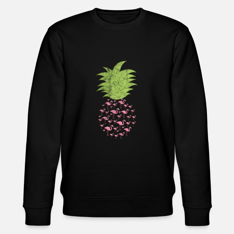 Flamingo - Stanley/Stella CHANGER Unisex Organic Sweatshirt - black