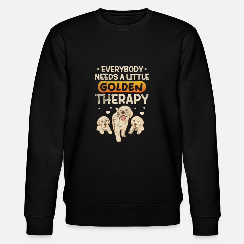 Golden Retrievers - Sweat bio CHANGER Stanley/Stella Unisexe - noir