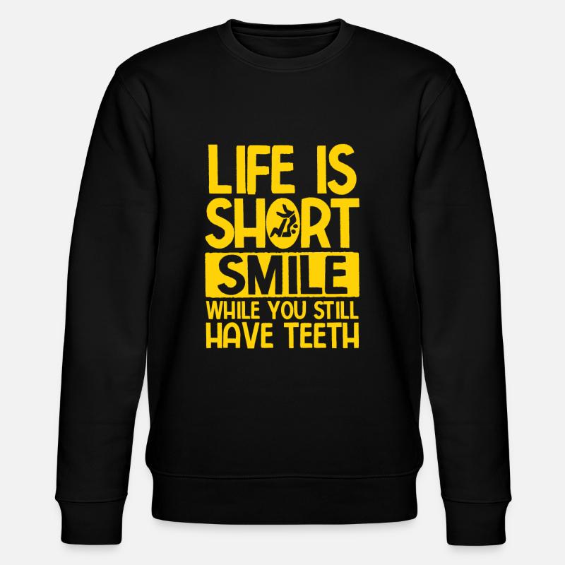 BJJ Jiu Jitsu - Stanley/Stella Unisex Bio-Sweatshirt CHANGER  - Schwarz