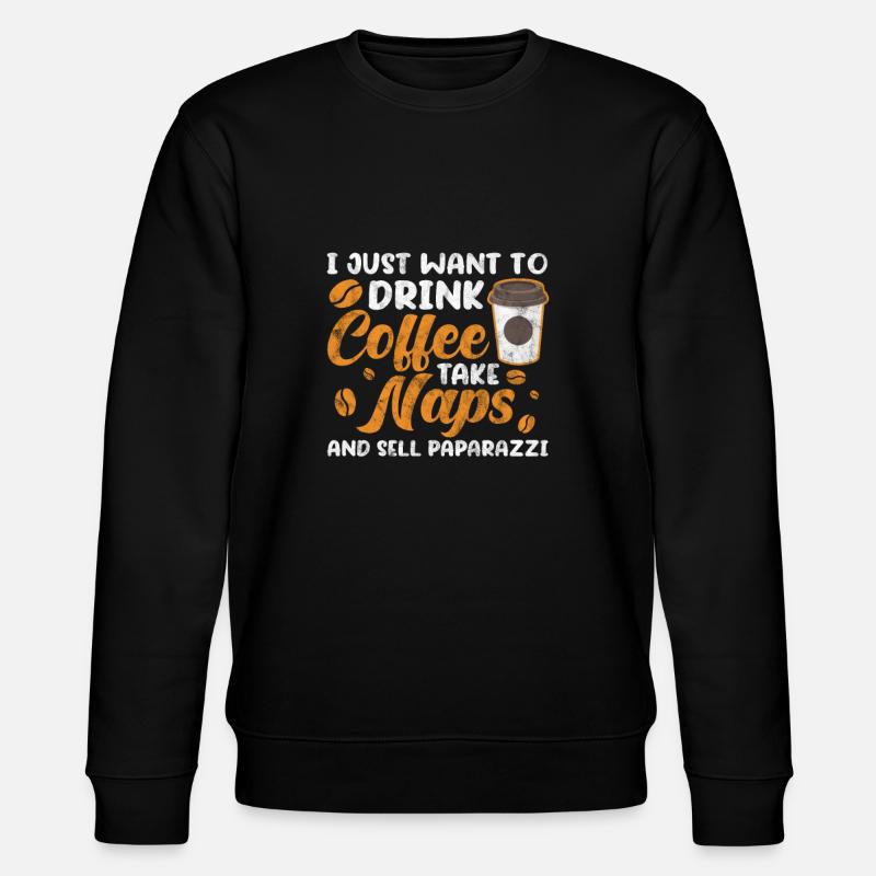 Café - Sweat bio CHANGER Stanley/Stella Unisexe - noir