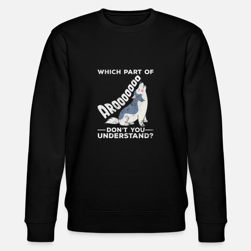 Husky - Stanley/Stella CHANGER Unisex Organic Sweatshirt - black