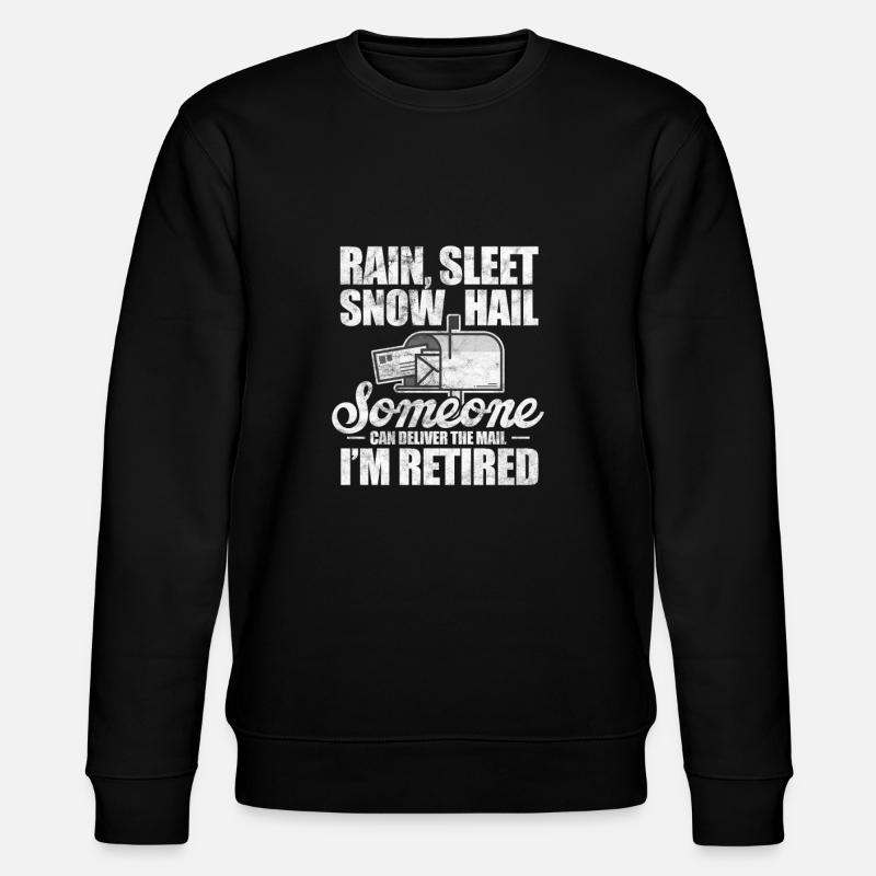 Ruhestand Postbeamter - Stanley/Stella Unisex Bio-Sweatshirt CHANGER - Schwarz
