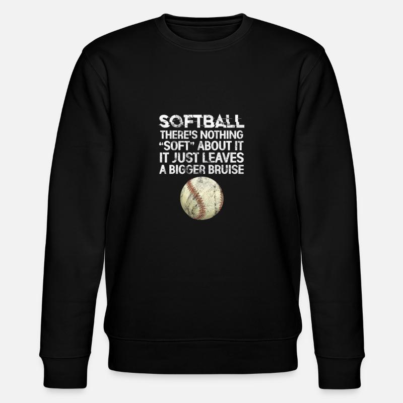 Softball - Stanley/Stella Unisex Bio-Sweatshirt CHANGER  - Schwarz