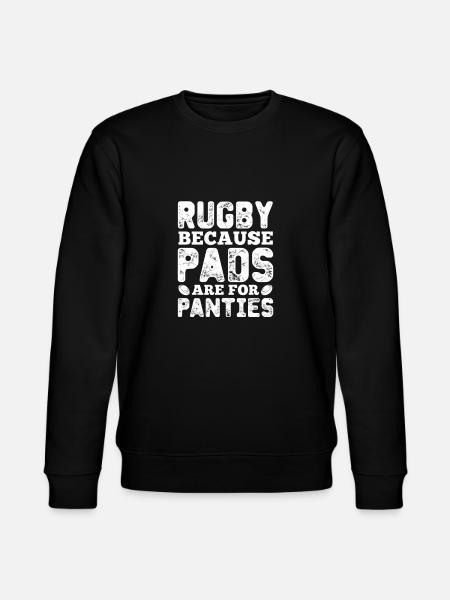 Rugby - Stanley/Stella Unisex Bio-Sweatshirt CHANGER  - Schwarz