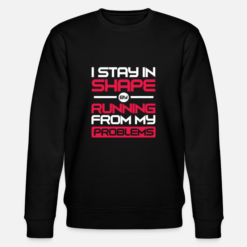 Courir - Sweat bio CHANGER Stanley/Stella Unisexe - noir