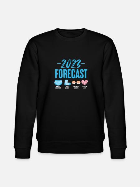 Grossesse Grossesse Naissance Bébé Cadeau - Sweat bio CHANGER Stanley/Stella Unisexe - noir
