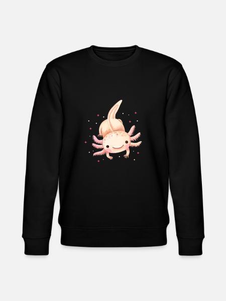 Axolotl - Stanley/Stella Unisex Bio-Sweatshirt CHANGER  - Schwarz