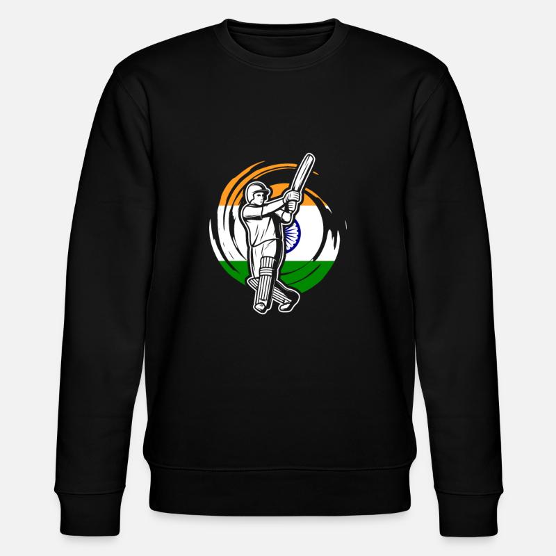 Cricket - Stanley/Stella Unisex Bio-Sweatshirt CHANGER  - Schwarz