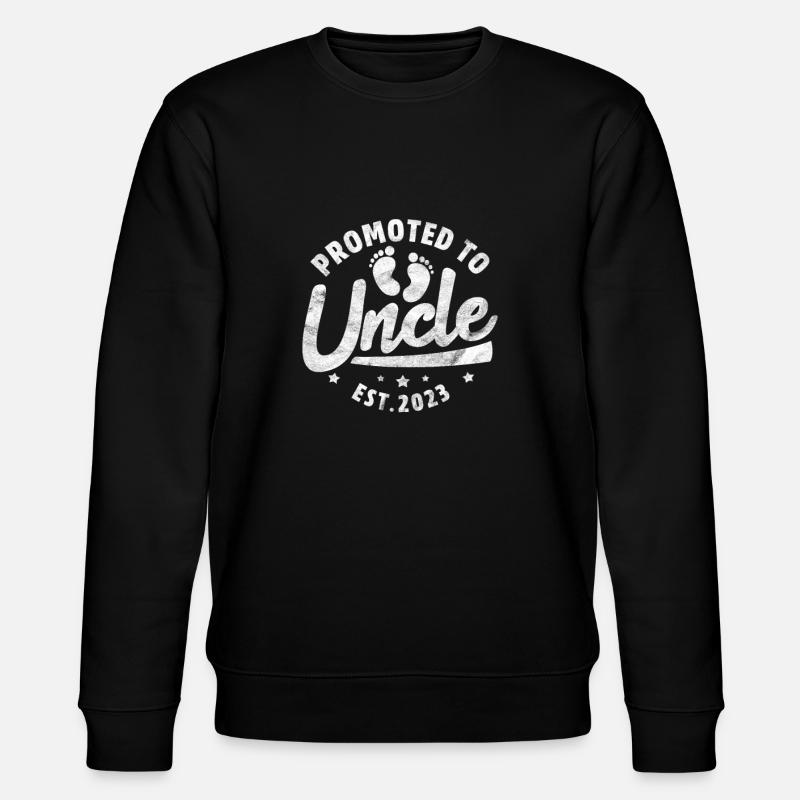 Grossesse Oncle - Sweat bio CHANGER Stanley/Stella Unisexe - noir