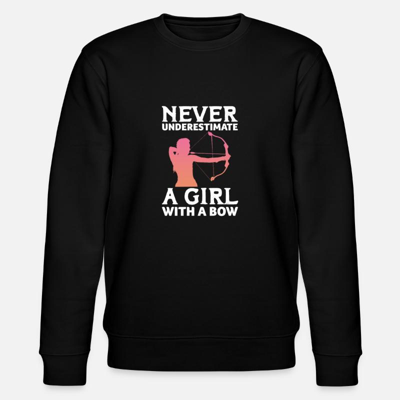 Archery - Stanley/Stella CHANGER Unisex Organic Sweatshirt - black