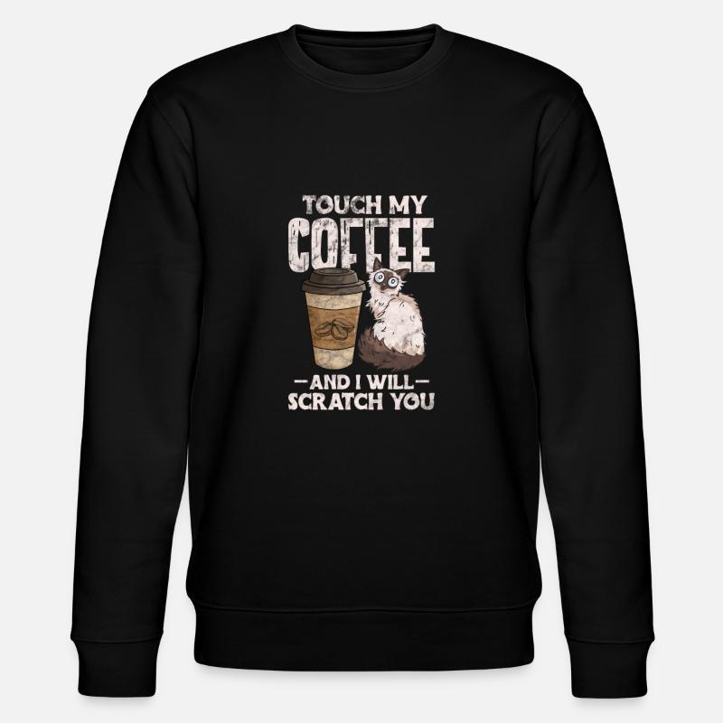 Café - Sweat bio CHANGER Stanley/Stella Unisexe - noir