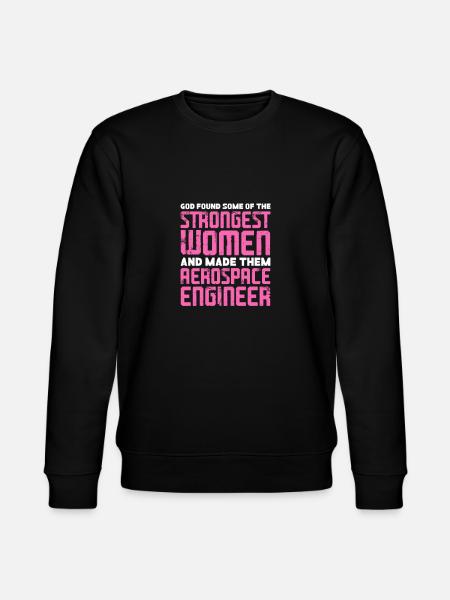 Space Engineer Aeronautical Engineer - Stanley/Stella CHANGER Unisex Organic Sweatshirt - black