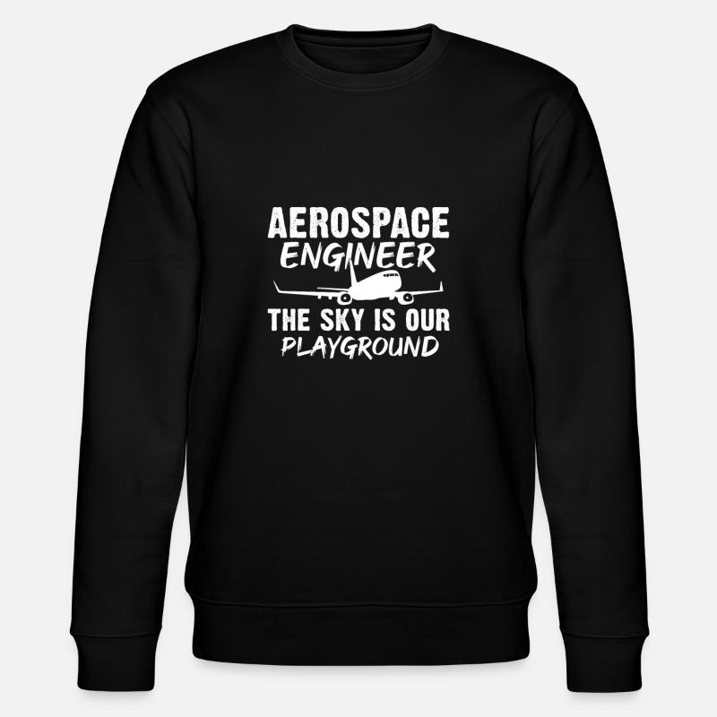 Ingénieur spatial Ingénieur aéronautique - Sweat bio CHANGER Stanley/Stella Unisexe - noir