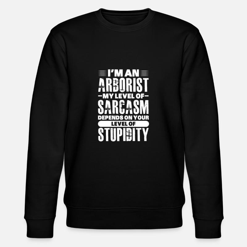 Arboriculteurs - Sweat bio CHANGER Stanley/Stella Unisexe - noir