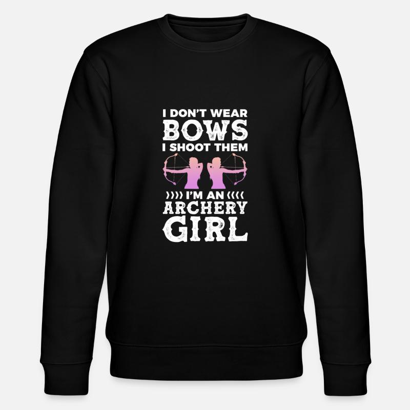 Archery - Stanley/Stella CHANGER Unisex Organic Sweatshirt - black