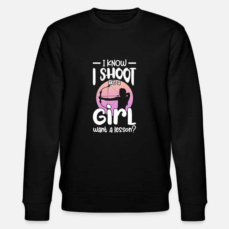 Archery - Stanley/Stella CHANGER Unisex Organic Sweatshirt - black