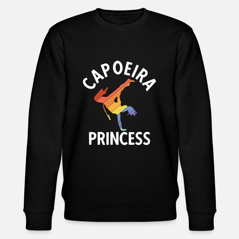 Capoeira - Stanley/Stella Unisex Bio-Sweatshirt CHANGER  - Schwarz