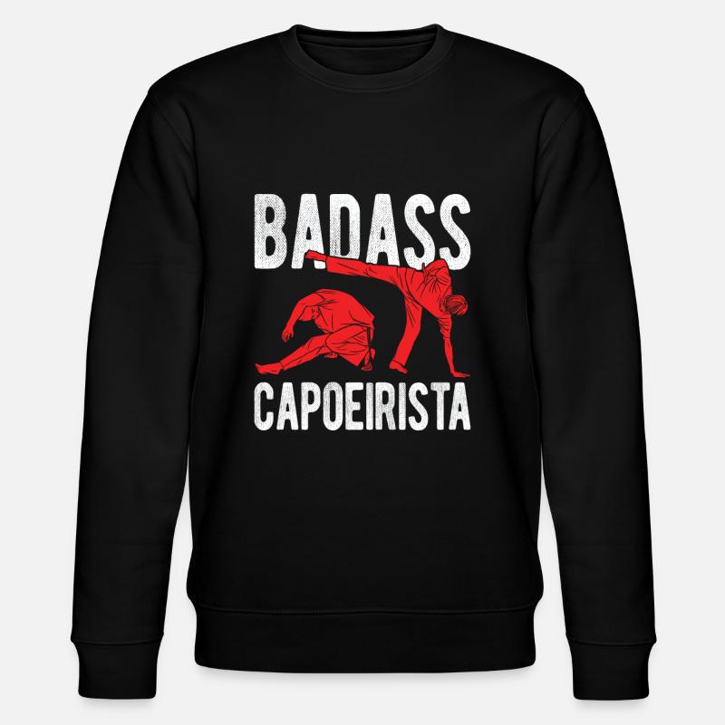 Capoeira - Stanley/Stella Unisex Bio-Sweatshirt CHANGER  - Schwarz