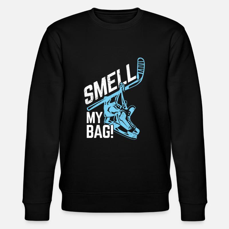 Eishockey - Stanley/Stella Unisex Bio-Sweatshirt CHANGER  - Schwarz