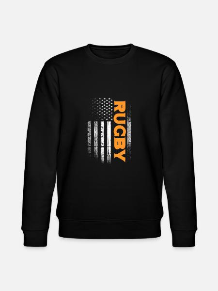Rugby - Stanley/Stella Unisex Bio-Sweatshirt CHANGER  - Schwarz
