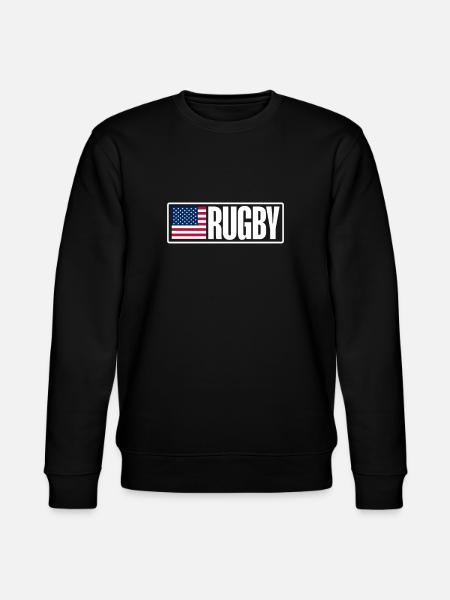 Rugby - Stanley/Stella Unisex Bio-Sweatshirt CHANGER  - Schwarz