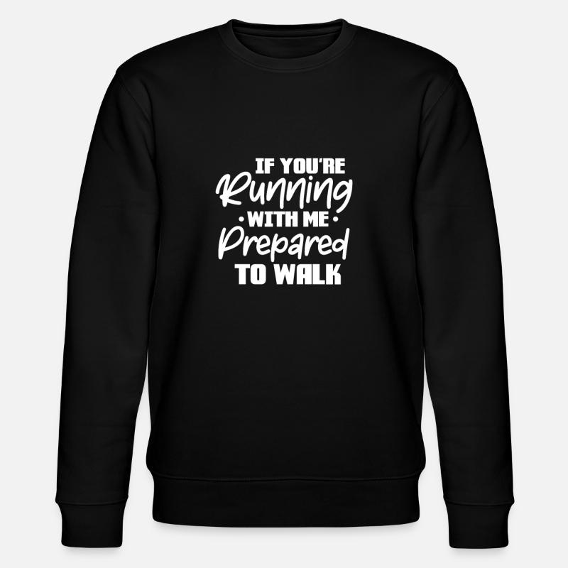 Laufen - Stanley/Stella Unisex Bio-Sweatshirt CHANGER  - Schwarz