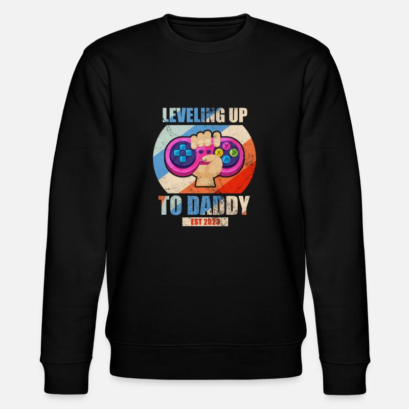 Pregnancy - Stanley/Stella CHANGER Unisex Organic Sweatshirt - black