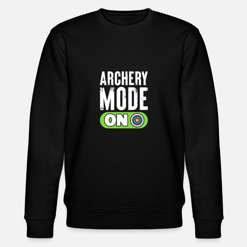 Archery - Stanley/Stella CHANGER Unisex Organic Sweatshirt - black